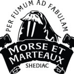 Morse et Marteaux BBQ Smokehouse and Lobster Shack logo in black on a white background