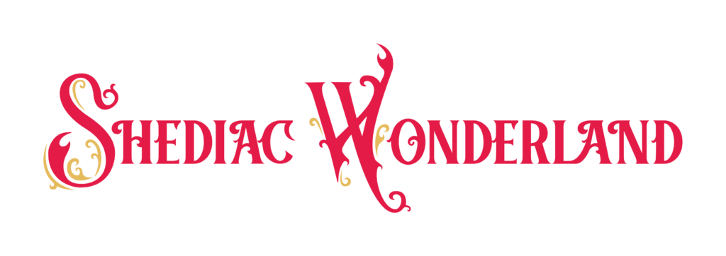 Shediac Wonderland logo in Red-and-Gold
