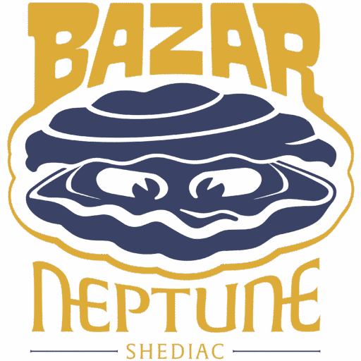 Shediac's Bazar Neptune Logo in Full Colour